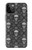 S2371 Crâne Motif monochrome Millésime Etui Coque Housse pour iPhone 12 Pro Max