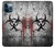S2440 Risque biologique biorisques Etui Coque Housse pour iPhone 12 Pro Max