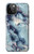 S2689 Bleu Marbre Texture Imprimé graphique Etui Coque Housse pour iPhone 12 Pro Max