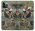 S2699 Ito Jakuchu Coq Etui Coque Housse pour iPhone 12 Pro Max