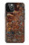 S2714 Rouille Texture acier imprimé graphique Etui Coque Housse pour iPhone 12 Pro Max