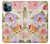 S3035 Peinture douce Fleur Etui Coque Housse pour iPhone 12 Pro Max