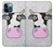 S3257 Vache Dessin animé Etui Coque Housse pour iPhone 12 Pro Max