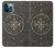 S3413 Ancient Norse Viking Symbole Etui Coque Housse pour iPhone 12 Pro Max