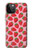 S3719 Modèle de fraise Etui Coque Housse pour iPhone 12 Pro Max