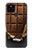S0270 chocolat Etui Coque Housse pour Google Pixel 5