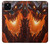 S0414 Dragon de feu Etui Coque Housse pour Google Pixel 5