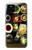 S0627 Nourriture japonaise Etui Coque Housse pour Google Pixel 5