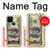 S0702 Dollars d'argent Etui Coque Housse pour Google Pixel 5
