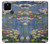 S0997 Claude Monet Nymphéas Etui Coque Housse pour Google Pixel 5
