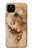 S1045 Leonardo da Vinci Femme Head Etui Coque Housse pour Google Pixel 5
