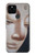 S1255 Visage du Bouddha Etui Coque Housse pour Google Pixel 5