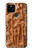 S1307 Poissons Sculpture sur bois imprimé graphique Etui Coque Housse pour Google Pixel 5