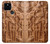 S1307 Poissons Sculpture sur bois imprimé graphique Etui Coque Housse pour Google Pixel 5