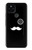 S1946 Sir Mustache Minimalisme Etui Coque Housse pour Google Pixel 5
