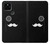S1946 Sir Mustache Minimalisme Etui Coque Housse pour Google Pixel 5