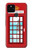 S2059 Angleterre britannique Cabine téléphonique Minimaliste Etui Coque Housse pour Google Pixel 5