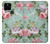 S2178 Peinture Fleur Art Floral Etui Coque Housse pour Google Pixel 5