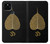 S2331 Feuille d'or bouddhiste Symbole de l'OM Etui Coque Housse pour Google Pixel 5