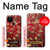 S2414 Rouge Fleur amandier Van Gogh Etui Coque Housse pour Google Pixel 5