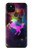 S2486 Arc en ciel espace de nébuleuse Licorne Etui Coque Housse pour Google Pixel 5