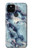 S2689 Bleu Marbre Texture Imprimé graphique Etui Coque Housse pour Google Pixel 5