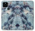 S2689 Bleu Marbre Texture Imprimé graphique Etui Coque Housse pour Google Pixel 5