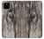 S2844 Vieux bois d'écorce graphique Etui Coque Housse pour Google Pixel 5