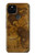 S2861 Carte antique du monde Etui Coque Housse pour Google Pixel 5