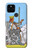 S3068 Carte de tarot Reine des épées Etui Coque Housse pour Google Pixel 5