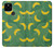 S3286 Motif banane Etui Coque Housse pour Google Pixel 5