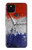 S3304 France Drapeau graphique Football Millésime Etui Coque Housse pour Google Pixel 5