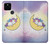 S3485 Mignon sommeil Licorne Etui Coque Housse pour Google Pixel 5