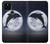 S3510 Dauphin Lune Nuit Etui Coque Housse pour Google Pixel 5