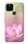 S3511 Fleur de lotus Bouddhisme Etui Coque Housse pour Google Pixel 5