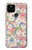 S3688 Motif d'art floral floral Etui Coque Housse pour Google Pixel 5