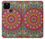 S3694 Modèle d'art hippie Etui Coque Housse pour Google Pixel 5