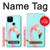 S3708 Flamant rose Etui Coque Housse pour Google Pixel 5
