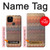 S3752 Motif de tissu en zigzag imprimé graphique Etui Coque Housse pour Google Pixel 5