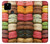 S0080 macarons Etui Coque Housse pour Google Pixel 4a 5G