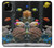 S0226 L'aquarium Etui Coque Housse pour Google Pixel 4a 5G