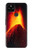 S0745 Volcan Lave Etui Coque Housse pour Google Pixel 4a 5G