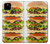 S0790 Hamburger Etui Coque Housse pour Google Pixel 4a 5G