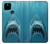 S0830 Requin blanc Etui Coque Housse pour Google Pixel 4a 5G