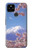 S1060 Mont Fuji Sakura fleur de cerisier Etui Coque Housse pour Google Pixel 4a 5G