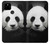 S1072 Panda Etui Coque Housse pour Google Pixel 4a 5G