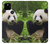 S1073 Panda Prenez plaisir à manger Etui Coque Housse pour Google Pixel 4a 5G
