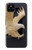 S1383 Sculpture papier Aigle Etui Coque Housse pour Google Pixel 4a 5G