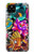 S1630 Poissons japonais Oriental Tatouage Etui Coque Housse pour Google Pixel 4a 5G