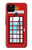 S2059 Angleterre britannique Cabine téléphonique Minimaliste Etui Coque Housse pour Google Pixel 4a 5G